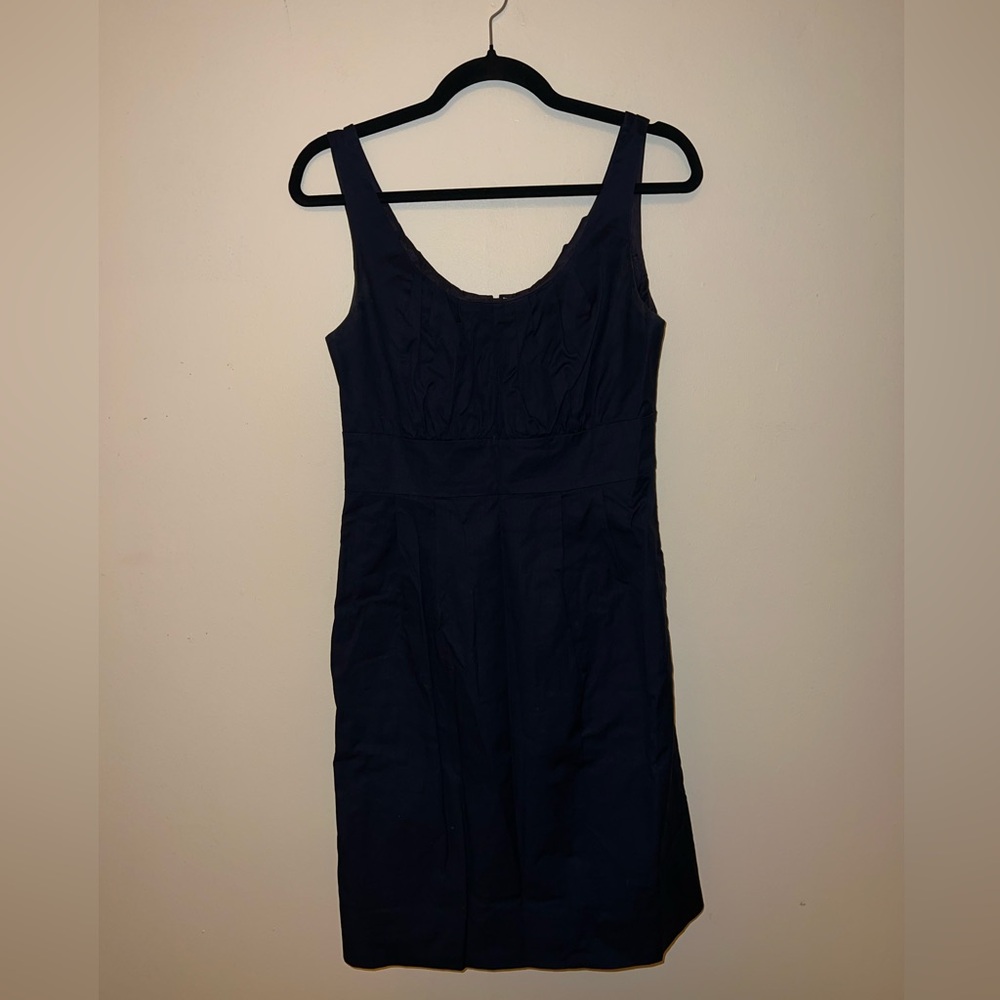 J.Crew Navy Sleeveless Dress